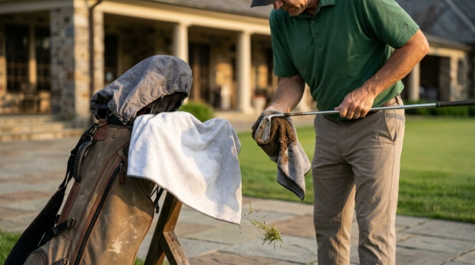 How Can You Keep a Golf Towel Cleaner Between Washes