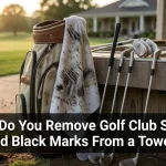 How Do You Remove Golf Club Stains and Black Marks From a Towel?