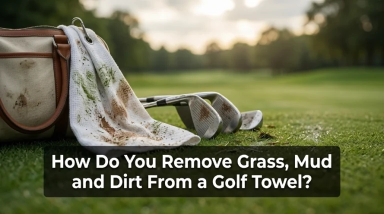 How Do You Remove Grass, Mud and Dirt From a Golf Towel