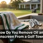 How Do You Remove Oil and Sunscreen From a Golf Towel?