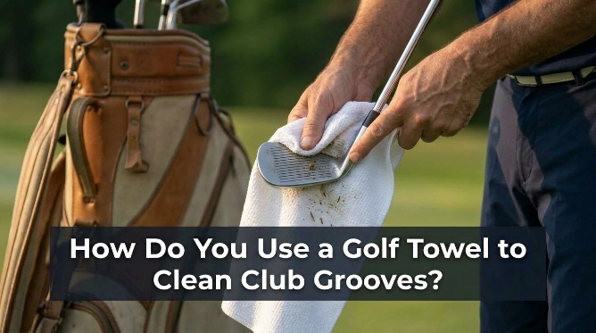 How Do You Use a Golf Towel to Clean Club Grooves