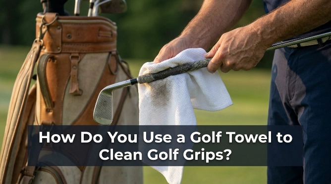 How Do You Use a Golf Towel to Clean Golf Grips