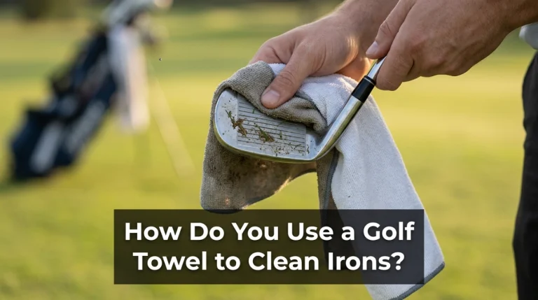 How Do You Use a Golf Towel to Clean Irons