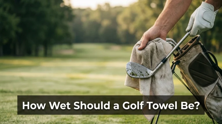 How Wet Should a Golf Towel Be