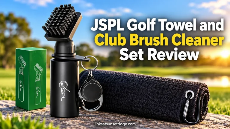 JSPL Golf Towel and Club Brush Cleaner Set Review