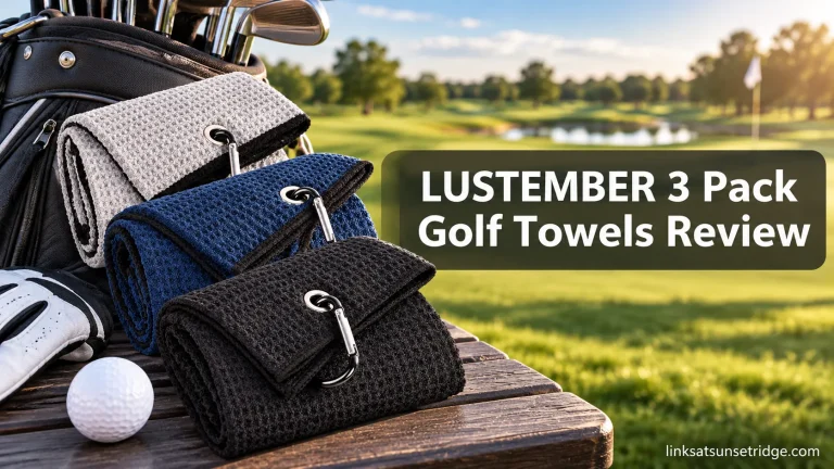 LUSTEMBER 3 Pack Golf Towels Review