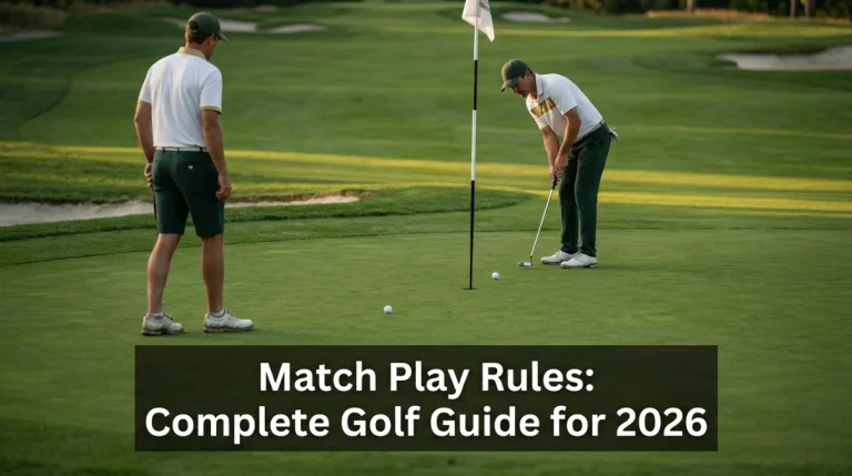 Match Play Rules Complete Golf Guide for 2026