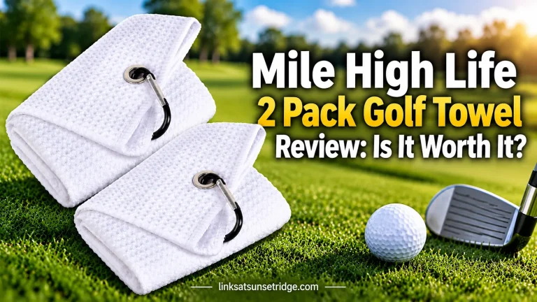 Mile High Life 2 Pack Golf Towel review