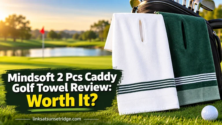 Mindsoft 2 Pcs Caddy Golf Towel Review