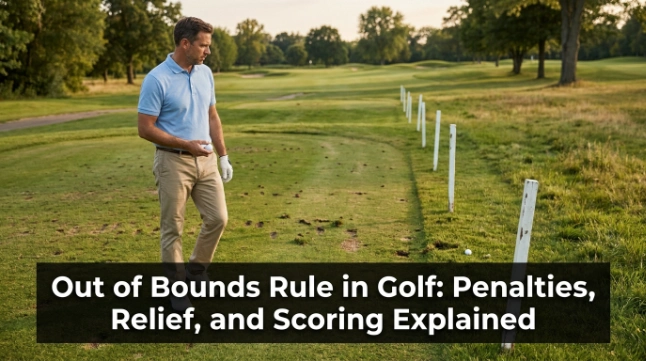 Out of Bounds Rule in Golf Penalties, Relief, and Scoring Explained