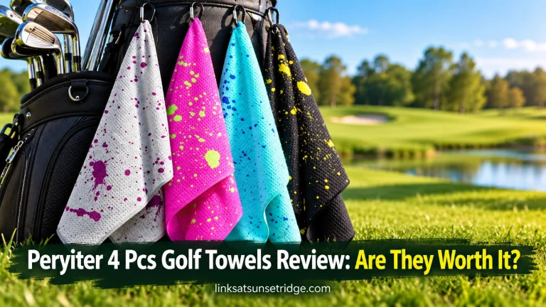 Peryiter 4 Pcs Golf Towels review