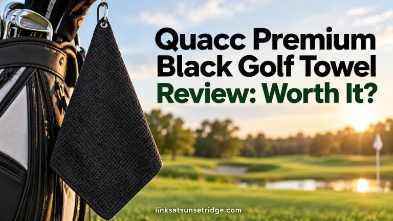 Quacc Premium Black Golf Towel Review Worth It