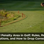 Red Penalty Area in Golf: Rules, Relief Options, and How to Drop Correctly