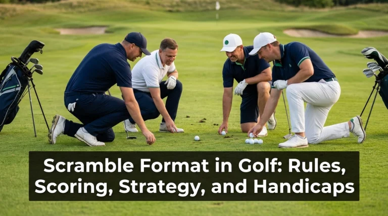 Scramble Format in Golf Rules, Scoring, Strategy, and Handicaps