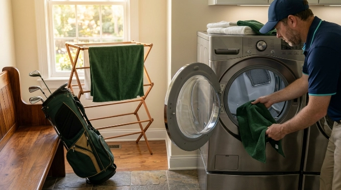 Should You Air Dry or Machine Dry a Golf Towel