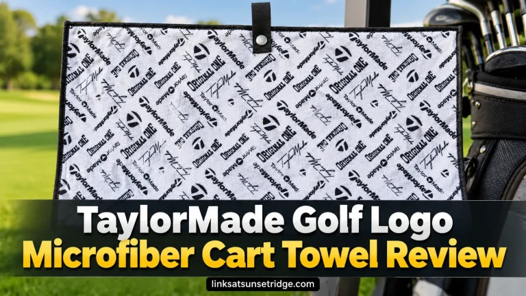 TaylorMade Golf Logo Microfiber Cart Towel Review