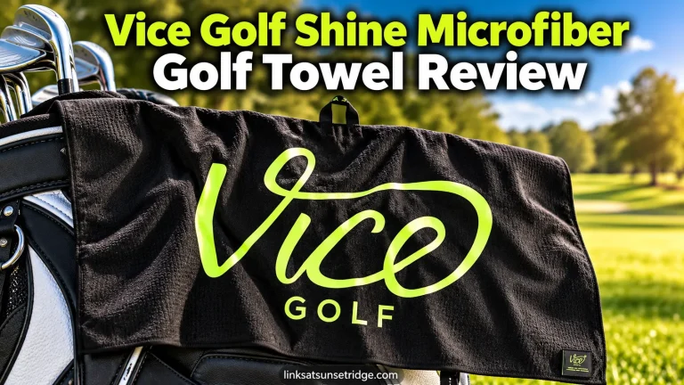 Vice Golf Shine Microfiber Golf Towel Review