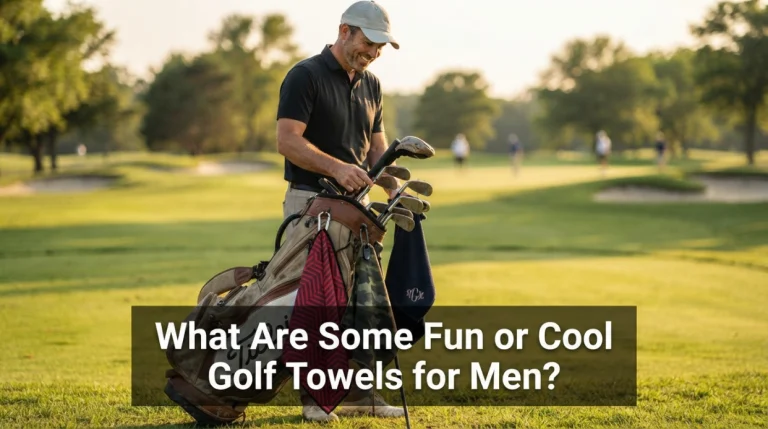 What Are Some Fun or Cool Golf Towels for Men