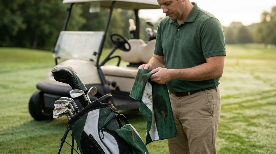 What Causes a Golf Towel to Smell