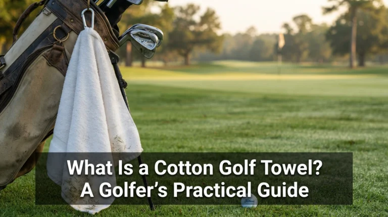 What Is a Cotton Golf Towel A Golfer’s Practical Guide