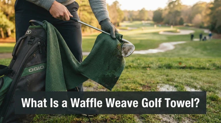 What Is a Waffle Weave Golf Towel
