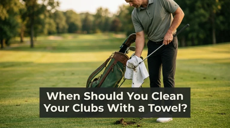 When Should You Clean Your Clubs With a Towel