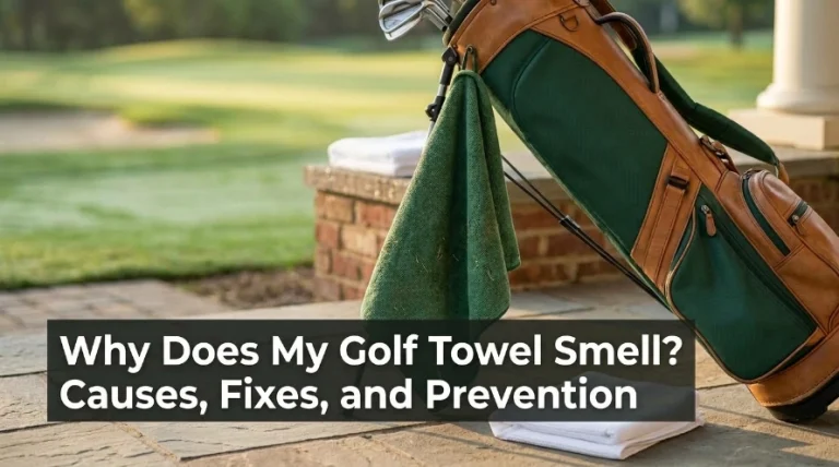 Why Does My Golf Towel Smell Causes, Fixes, and Prevention