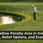 Yellow Penalty Area in Golf: Rules, Relief Options, and Examples