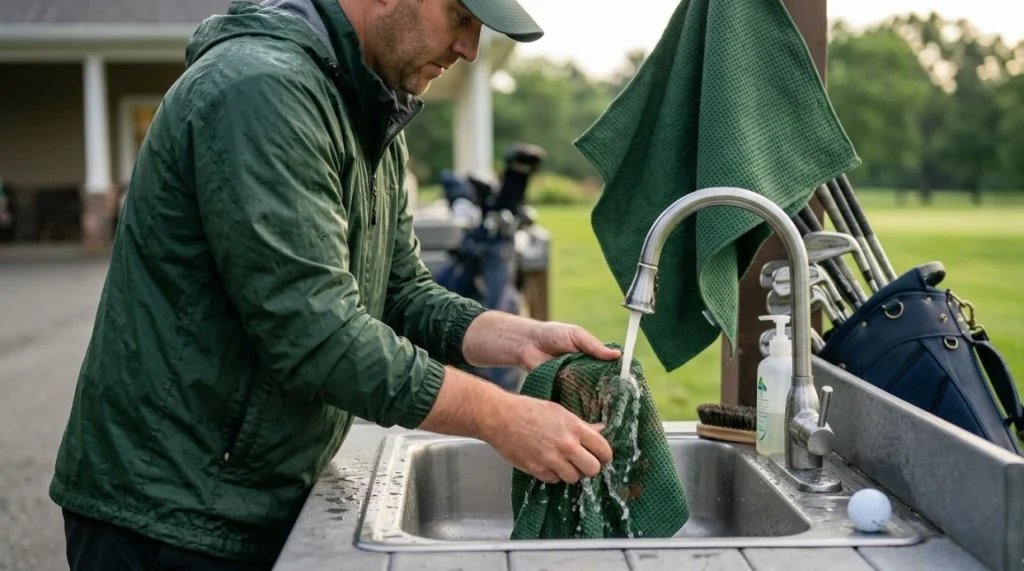 When Is a Dry Golf Towel Better