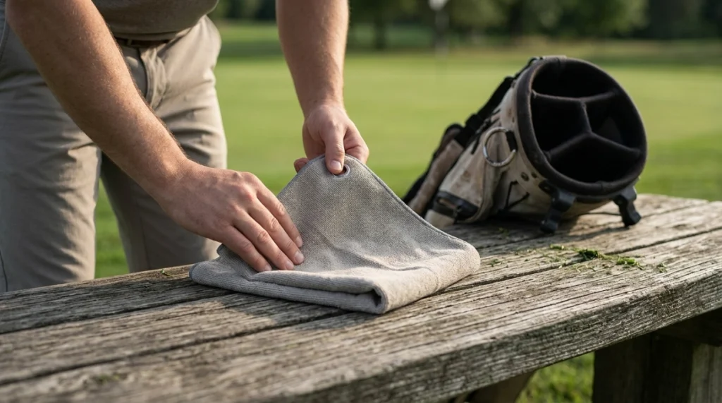 How Do You Fold a Golf Towel Step by Step