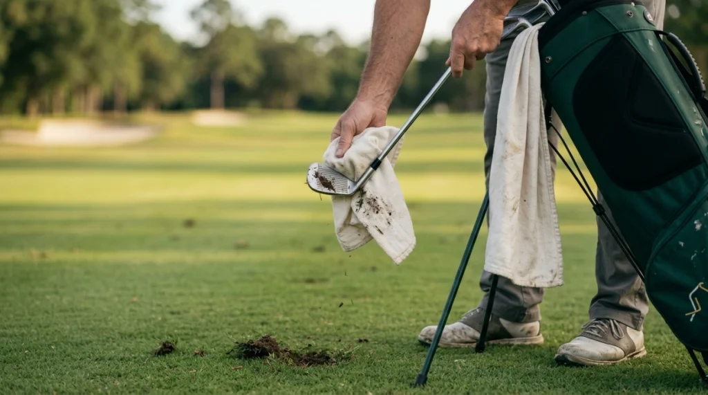Exactly When Should You Wipe Your Clubs During a Round?