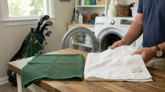 Should Microfiber and Cotton Golf Towels Use Different Temperatures?