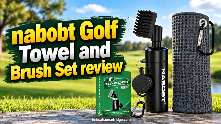nabobt Golf Towel and Brush Set review
