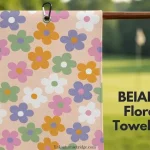BEIANSHUO Floral Golf Towel Review: Size, Clip & Value