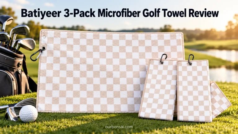 Batiyeer 3-Pack Microfiber Golf Towel Review