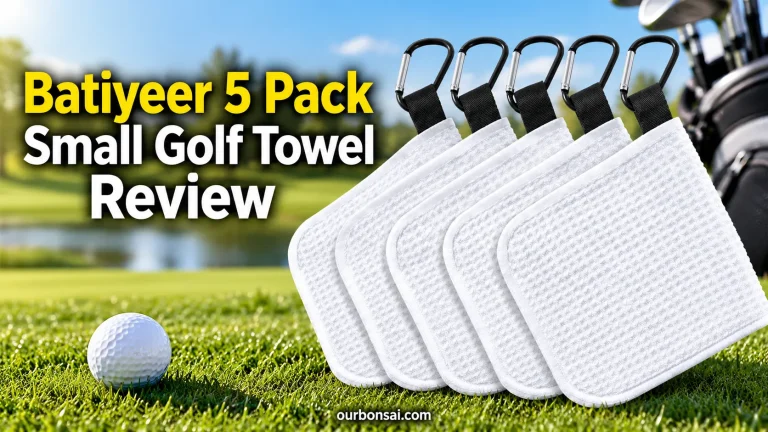 Batiyeer 5 Pack Small Golf Towel Review