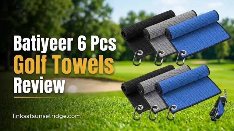 Batiyeer 6 Pcs Golf Towels Review