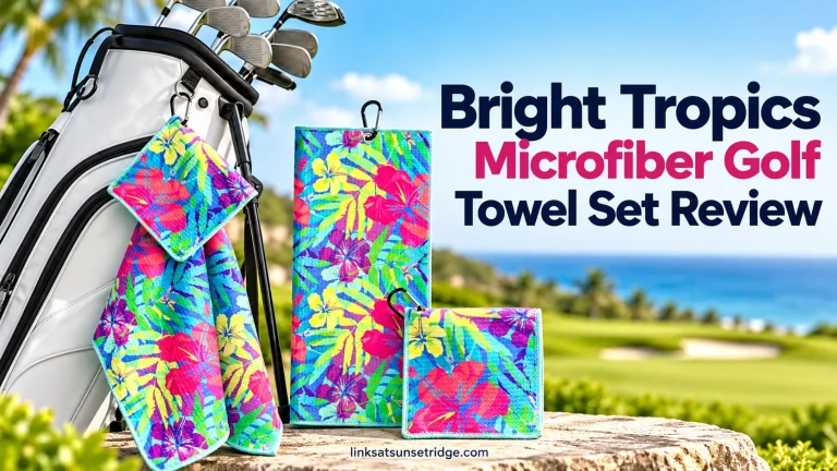 Bright Tropics Microfiber Golf Towel Set Review