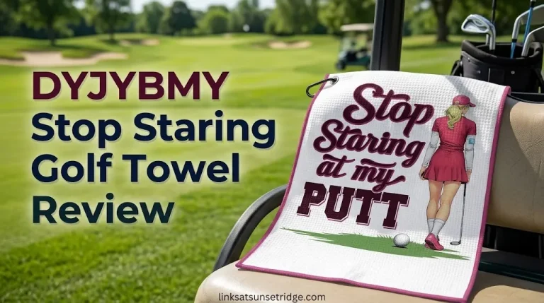 DYJYBMY Stop Staring Golf Towel Review