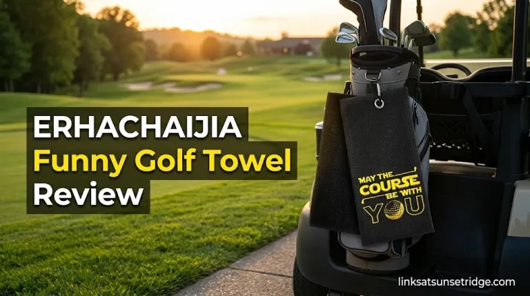 ERHACHAIJIA Funny Golf Towel Review