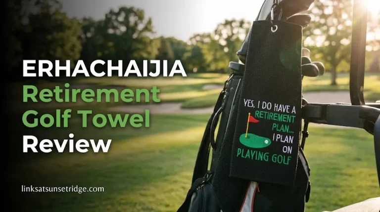 ERHACHAIJIA Retirement Golf Towel Review