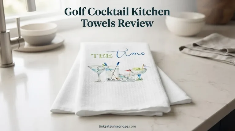 Golf Cocktail Kitchen Towels Review