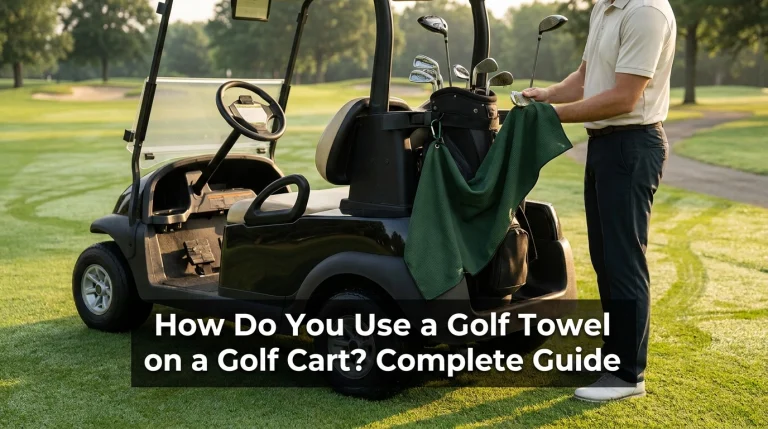 How Do You Use a Golf Towel on a Golf Cart
