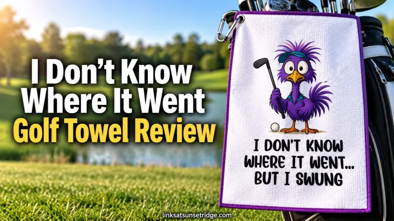 I Don't Know Where It Went Golf Towel Review