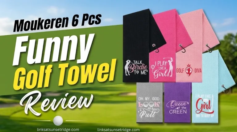 Moukeren 6 Pcs Funny Golf Towel Review