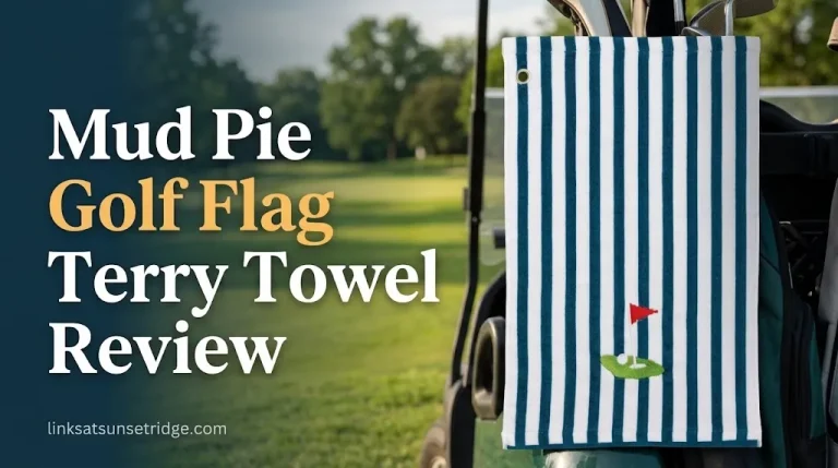 Mud Pie Golf Flag Terry Towel Review