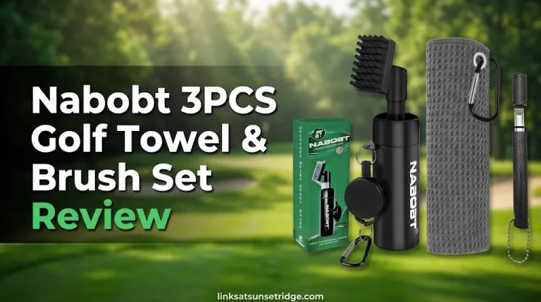 Nabobt 3PCS Golf Towel & Brush Set Review