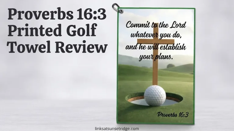 Proverbs 163 Printed Golf Towel Review