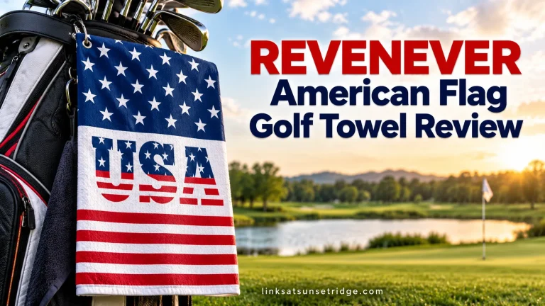 REVENEVER American Flag Golf Towel Review