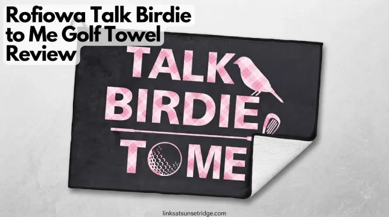 Rofiowa Talk Birdie to Me Golf Towel Review